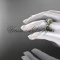 14kt yellow gold diamond, Star of David ring, engagement ring, Forever One Moissanite VH10012