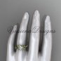 14kt yellow gold diamond, Star of David ring, Forever One Moissanite, engagement ring VH10013