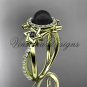 14kt yellow gold, Star of David ring, jewish ring, engagement ring, Cultured Pearl VHBP10012
