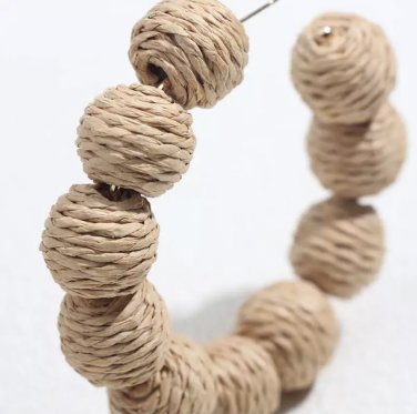 Straw Circular Hoops