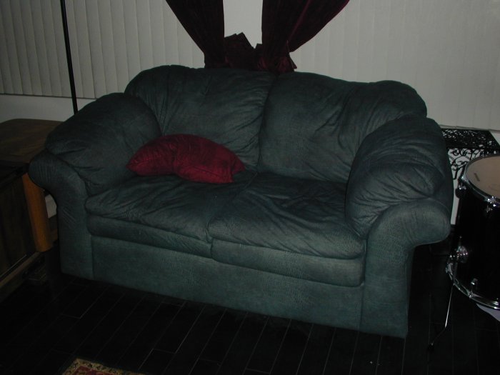 Forest Green Sofa/ Loveseat Set