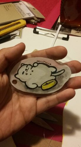 kawaii badge- custom