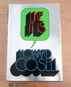 Like It Is by Howard Cosell (1974, Hardcover)