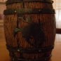 Tricket Barrel with Bucking Horse