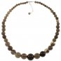 6-16mm Smokey Quartz 19" Beaded Strand Journey Necklace