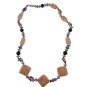Picture Jasper, Beaded Strand, 32 Inches Long, Fancy Endless Necklace