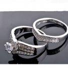 Silver Plated Heart Wedding Rings For Women Romantic Accessories Fashion Party Unique Rings (6)