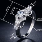 New flower Wedding engagement Rings for women vintage anillos de plata shape Women Ring (8)