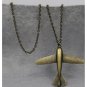 Vintage Aircraft Chain Link Necklace for Sky Lovers