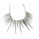 Spike Maxi Statement Steampunk Pendant Necklace