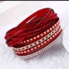 Multilayer Leather Bracelet Christmas Gift Charm Bracelets Vintage Jewelry For Women