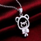 Cute Fashion Bear Pendant Necklace