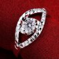 Silver plated New Design Wedding Finger Ring For Women