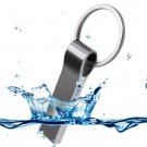 New USB 16GB Waterproof Metal Silver Pen Drive