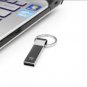 New USB 16GB Waterproof Metal Silver Pen Drive