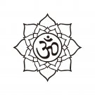 OM Sign Wall Stickers Mandala Buddha Lotus Computer Stickers Wall Stickers