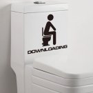 Downloading Removable Waterproof Toilet Vinyl Decal Removable Quote Lettering Wall Stickers