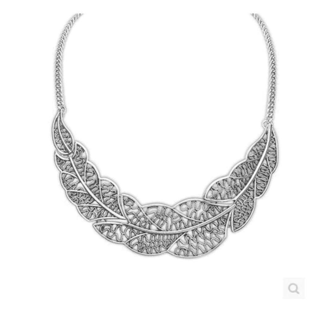 Vintage Punk rock Statement Gothic Chunky Chain Choker Pendant Necklace For women