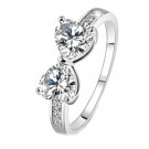 Elegant Finger Bow Crystal Ring For women (7)