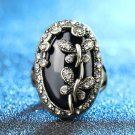 New Retro Ancient Bronze Tibetan Alloy Bohemian Dragonfly Love Ring For Women