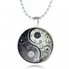 Glow Glass Glow In The Dark Witchcraft Pendant Necklace For Women