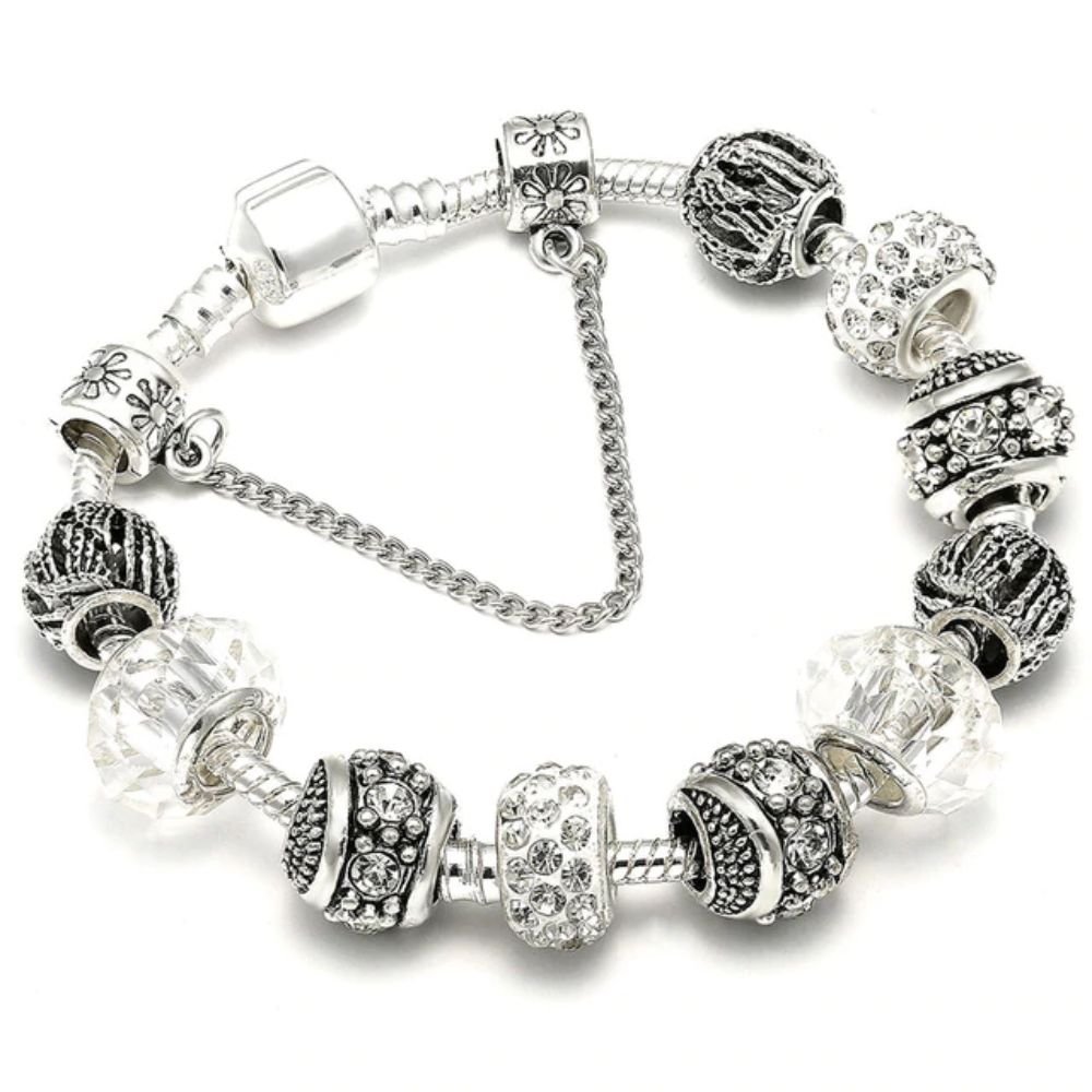 Fashion Fit AAA Zircon Ball Charm Bracelet for Women
