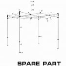 Aluminium Canopy Tent Frame Parts