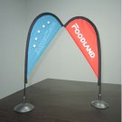Fiberglass Flagpole Mini Flag -1