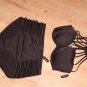 NWT Plus Size Cut Out Bikini 42DD Top and 2X Bottom in Black