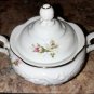 FREE SHIPPING Wawel Poland Moss Rose Pattern Covered Serving Bowl with Lid Sugar Vegetable