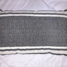 FREE SHIPPING NEW Lumbar Pillow Whipstitch Edge by THRESHOLD 14" x 24"