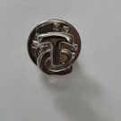 VINTAGE TRI-CHEM RARE Instructor Pin "TC" Small Tack Silvertone