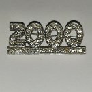 VINTAGE TRI-CHEM RARE Instructor Pin Rhinestone "2000"