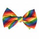 NEW Pet Rainbow Bowtie Bow Tie by Boots & Barkley