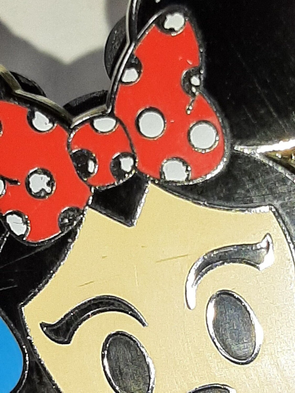 Minnie Mouse Nervous Emoji Blitz Booster Nervous Sweating Disney Pin 122171