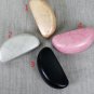 Korean creative big size sunglass box vintage ellipe wood color Sunglass case