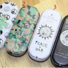 Iron Love & Peace  eyeglass case  eyeglass box modern fancy box girls boys gift