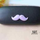 Candy color  eyeglass case mustache bling eyeglass box kid gift girls gift