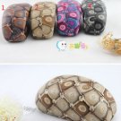 2015 Korean grid button sunglass box fashion big size eyeglass case pencil box