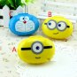 Despicable  Eye Contact Lens Case  DDcat care kit  luxury storage mini box 2pc