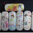 Japan carton happy girl  eye glasses case creative tin box Milky stars for girls