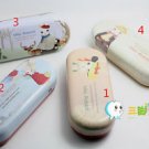 Korean Rabbit Princess sunglass box fashion cartoon eyeglasses box  iron box