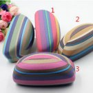 2015 New Korean Rainbow  sunglass box fashion big size eyeglass case organizer