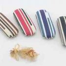 Stripe eyeglass case Korean cute eyeglass box kid gift girls gift kid gift