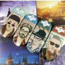 Korean painting fresh design eyeglass case cool brothers eyeglass box kid gift