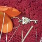 White Zircon Key to my Heart Pendent