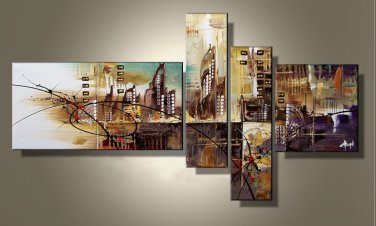 Handmade high quality abstract oil painting