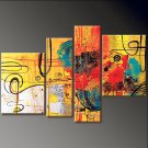 Handmade high quality abstract oil painting:waterlily in the pond
