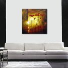 100%handmade deco oil painting on canvas for wall art:abstract