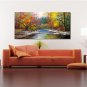 Handmade wall art deco impressionism landscape oil painting on canvas